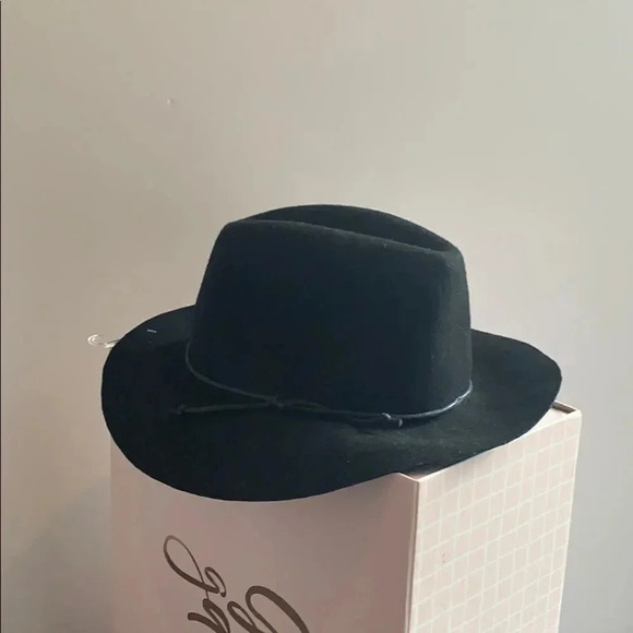 Mossimo Black Wool Fedora - Picture 5 of 7